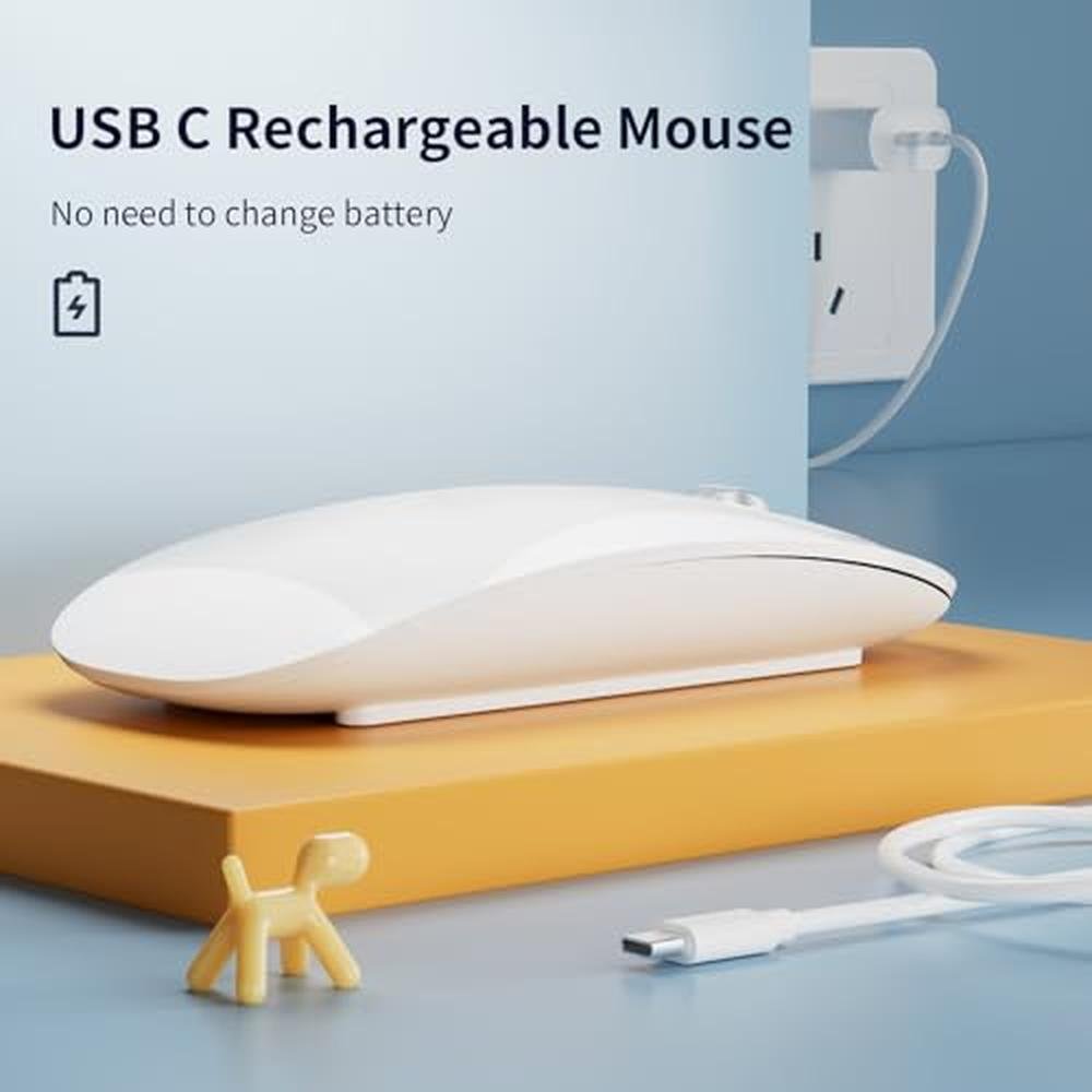 Premium Wireless Bluetooth Mouse – In Use