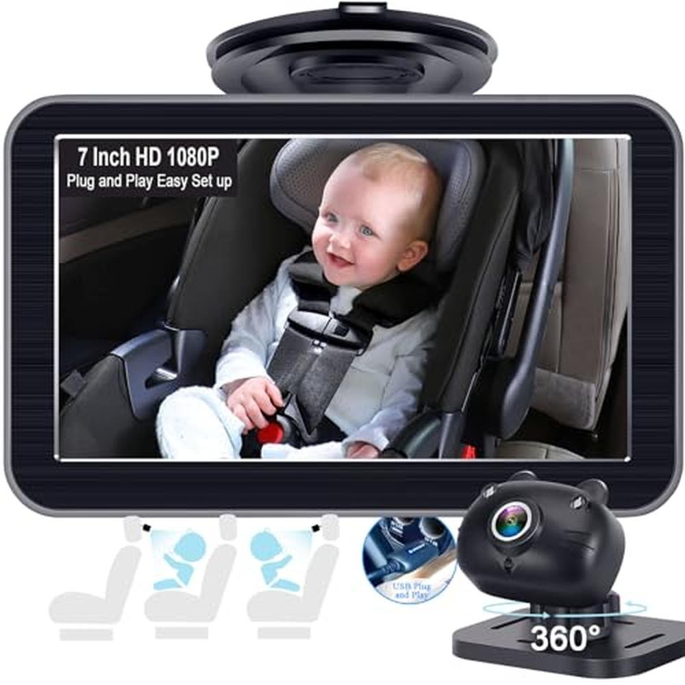 Advanced Car Camera System: DoHonest V9 Baby Car Camera – Front View