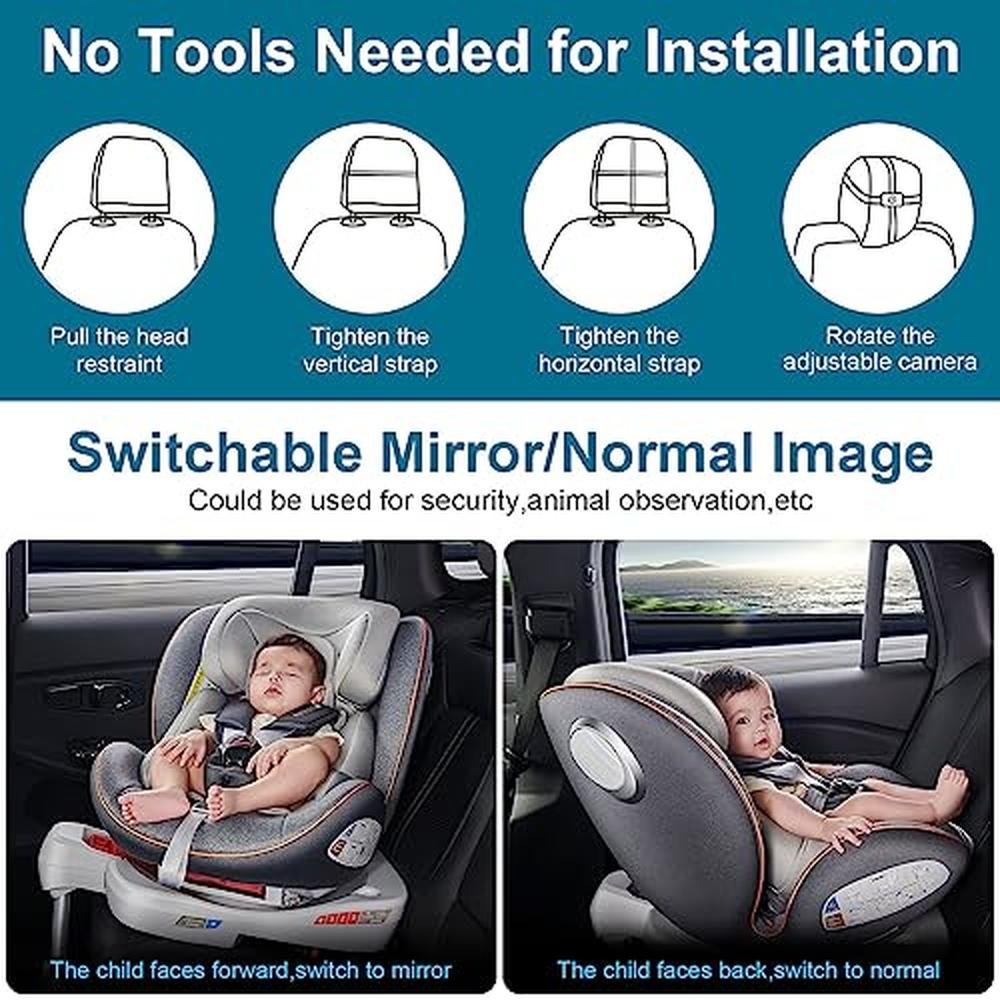 Advanced Car Camera System: DoHonest V9 Baby Car Camera – Packaging