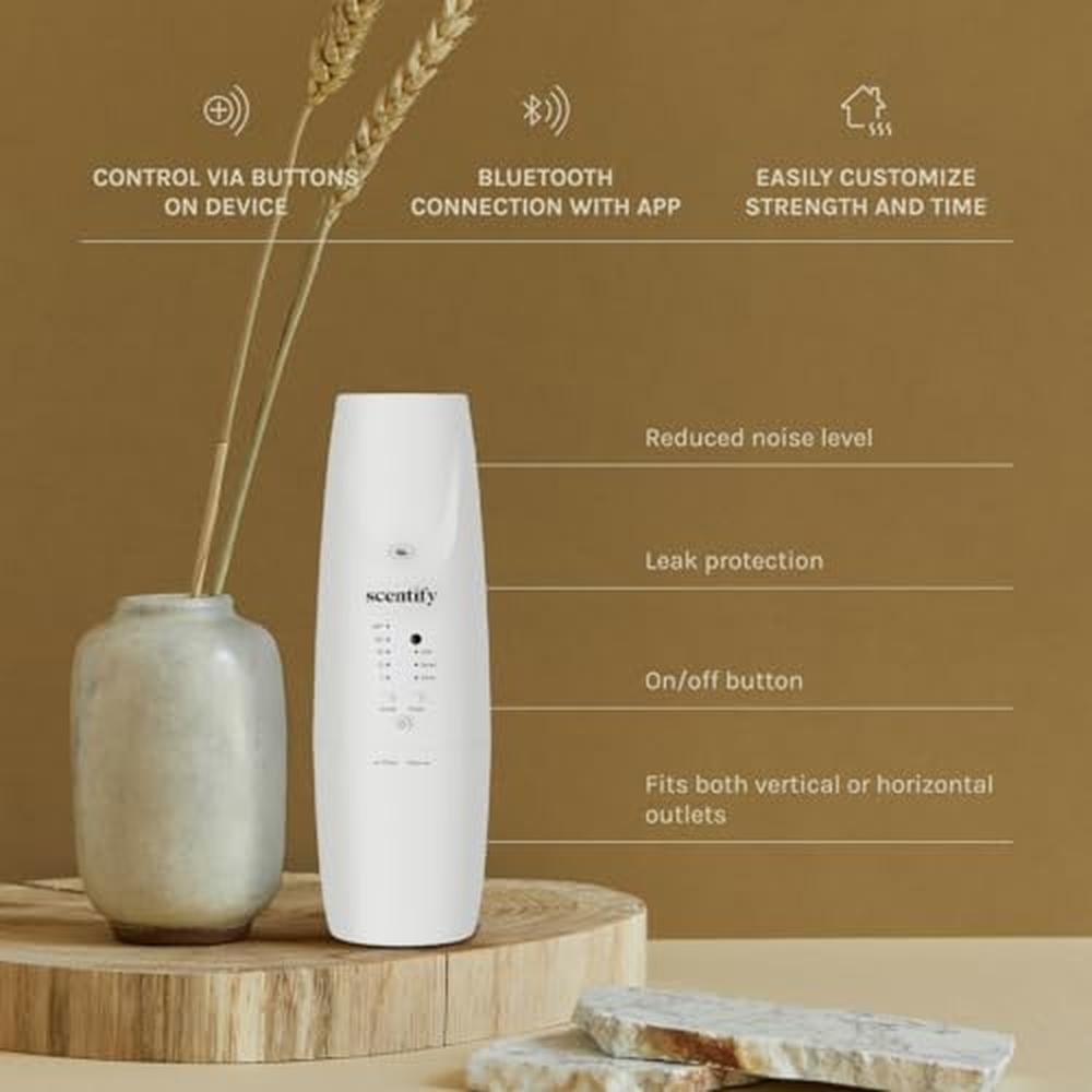 Aromatherapy Bliss: Scentify Plug-in Diffuser V2 – Side View