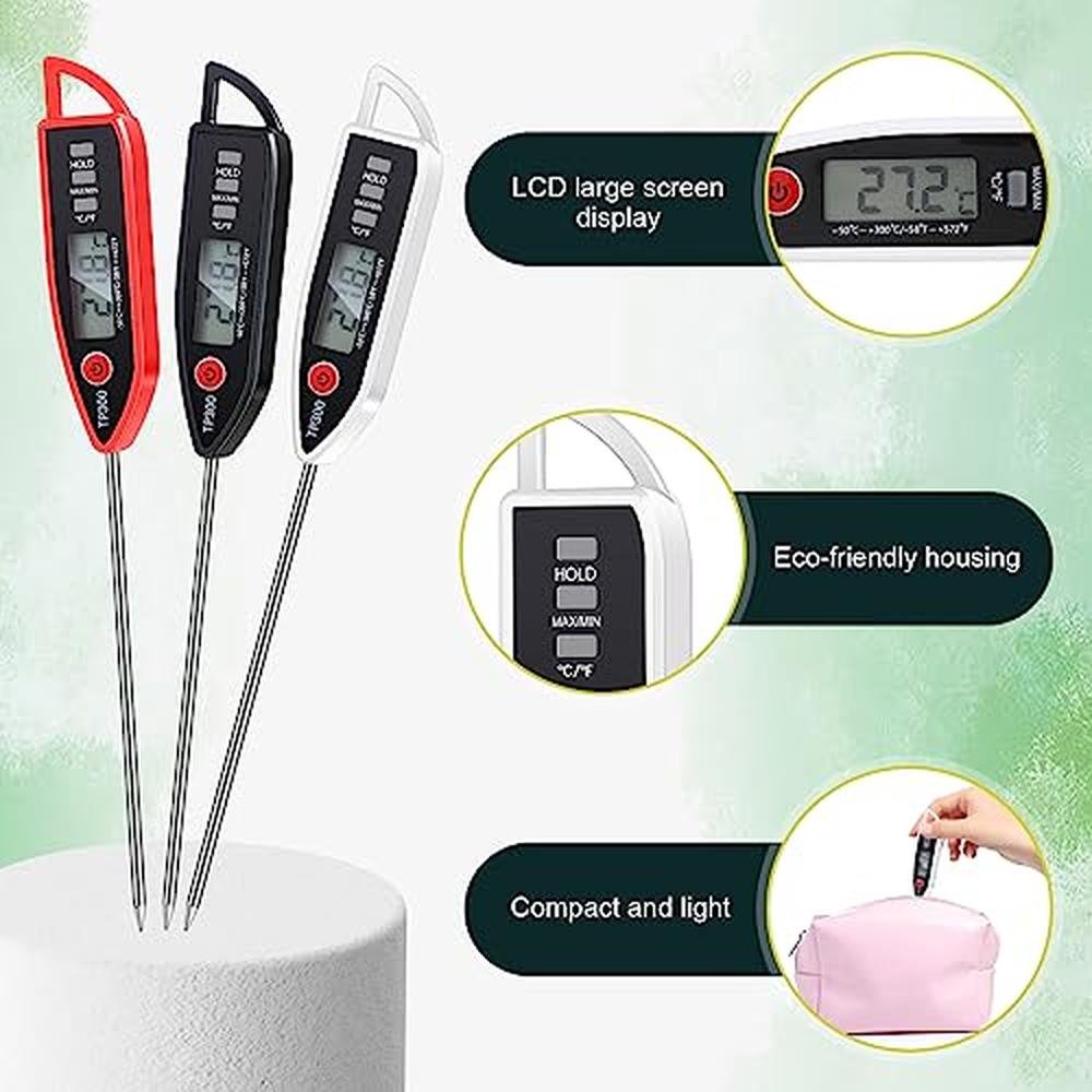Thermometer Copkim: Copkim 6 Set Waterproof Food Thermometer – Close-up Detail