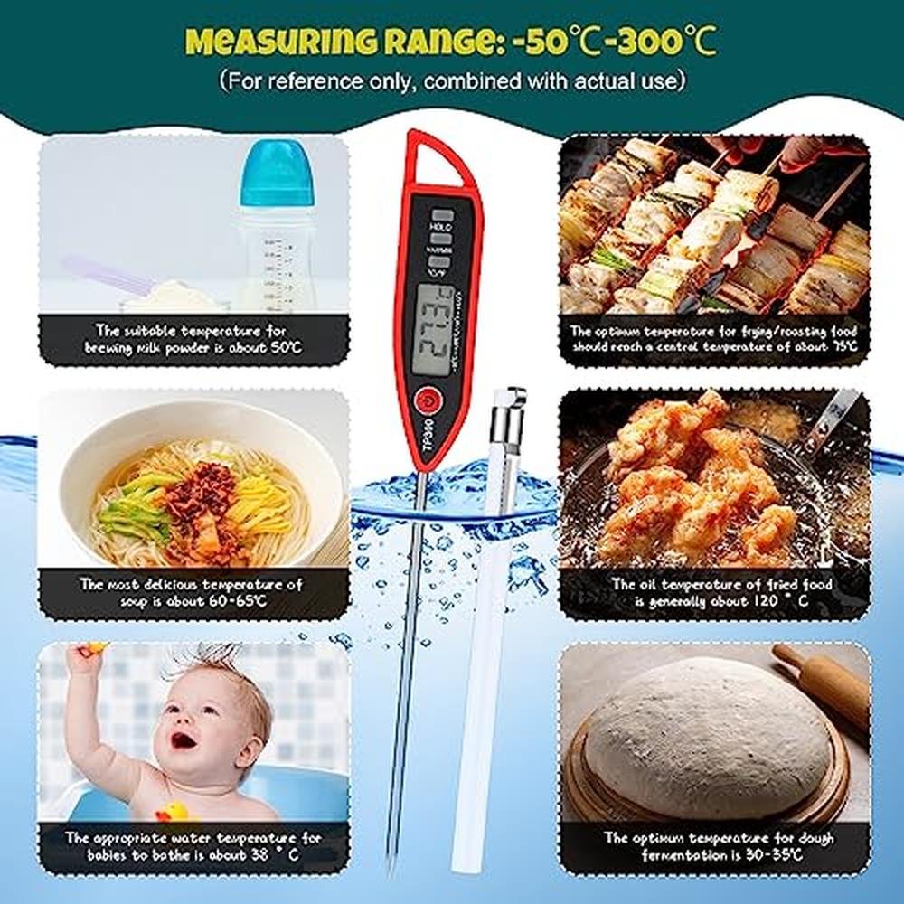 Thermometer Copkim: Copkim 6 Set Waterproof Food Thermometer – Packaging