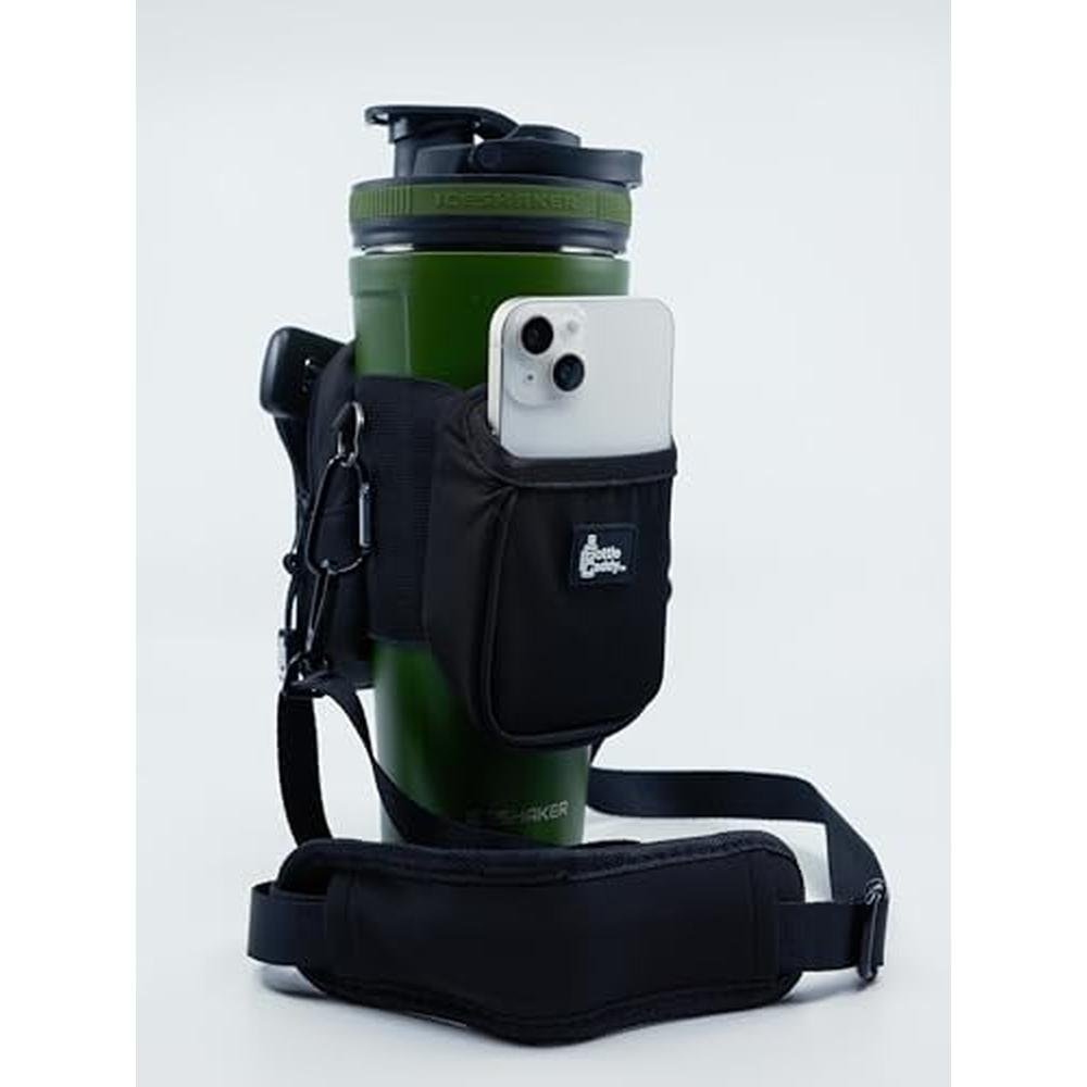 Bottle Water: Bottle Caddy Pro Advanced Water Bottle Pouch – Front View