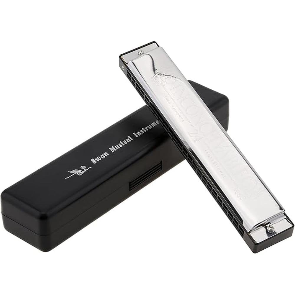 Blues Harmonica: Origlam Professional Harmonica Key of C – Close-up Detail