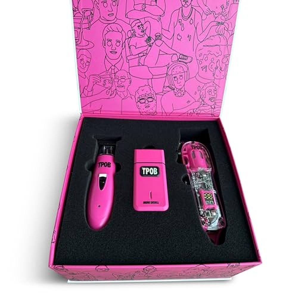 Pink TPOB: TPOB Slime 2 Candy Pink Clipper Trimmer Shaver – Side View