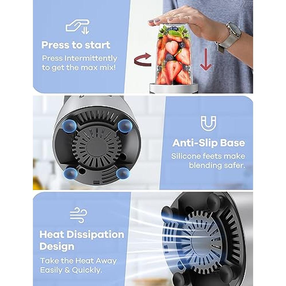 Blender Smoothies: Ganiza 900W Blenders for Shakes and – Packaging