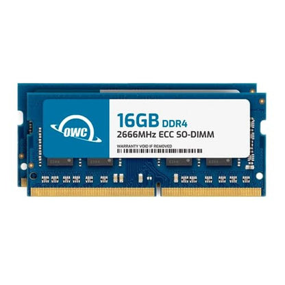 OWC 32GB: OWC 2x16GB DDR4 RAM – Front View