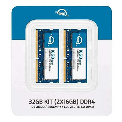 OWC 32GB: OWC 2x16GB DDR4 RAM – Side View