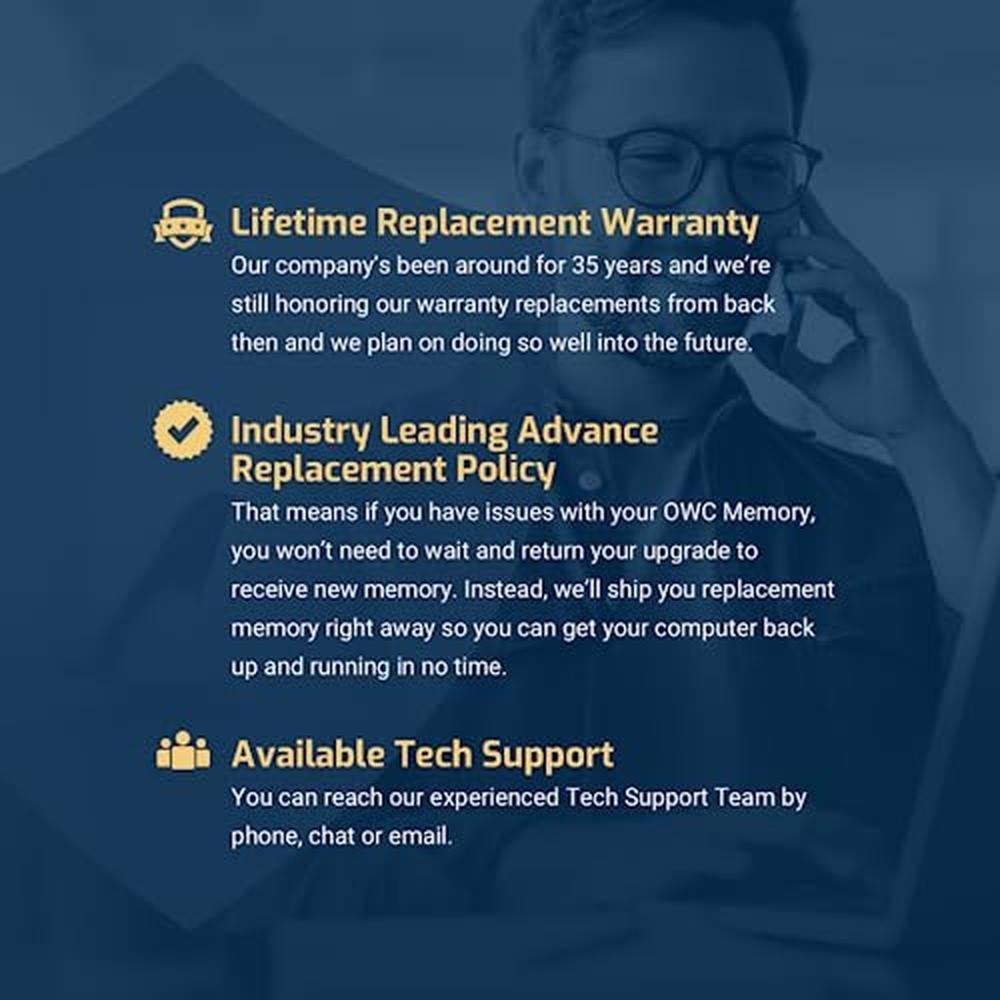 OWC 32GB: OWC 2x16GB DDR4 RAM – Packaging