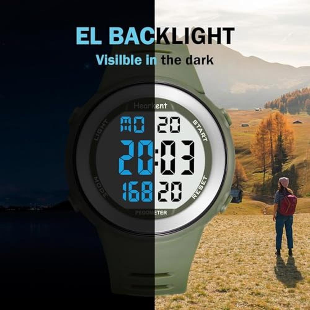 Watch Hearkent: Hearkent Pedometer Watch with Light – Packaging
