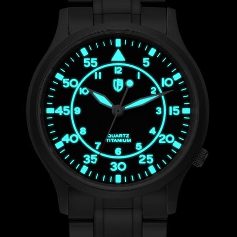Watches Men: BERNY Titanium Japanese Sweep Second Quartz – Packaging