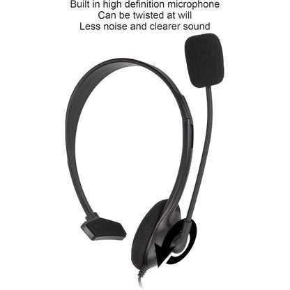 Zopsc Wired Headset: 3.5mm Plug Stereo Headphones with – Close-up Detail