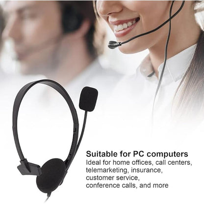 Zopsc Wired Headset: 3.5mm Plug Stereo Headphones with – Packaging