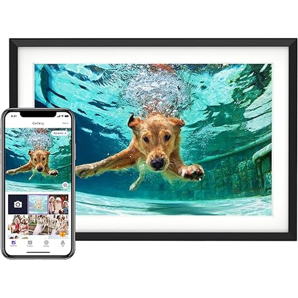 Digital Frame: Euphro 10.1 Inch 1280x800 IPS Touch Screen – Front View