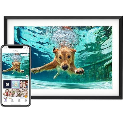 Digital Frame: Euphro 10.1 Inch 1280x800 IPS Touch Screen – Front View
