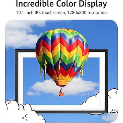 Digital Frame: Euphro 10.1 Inch 1280x800 IPS Touch Screen – In Use
