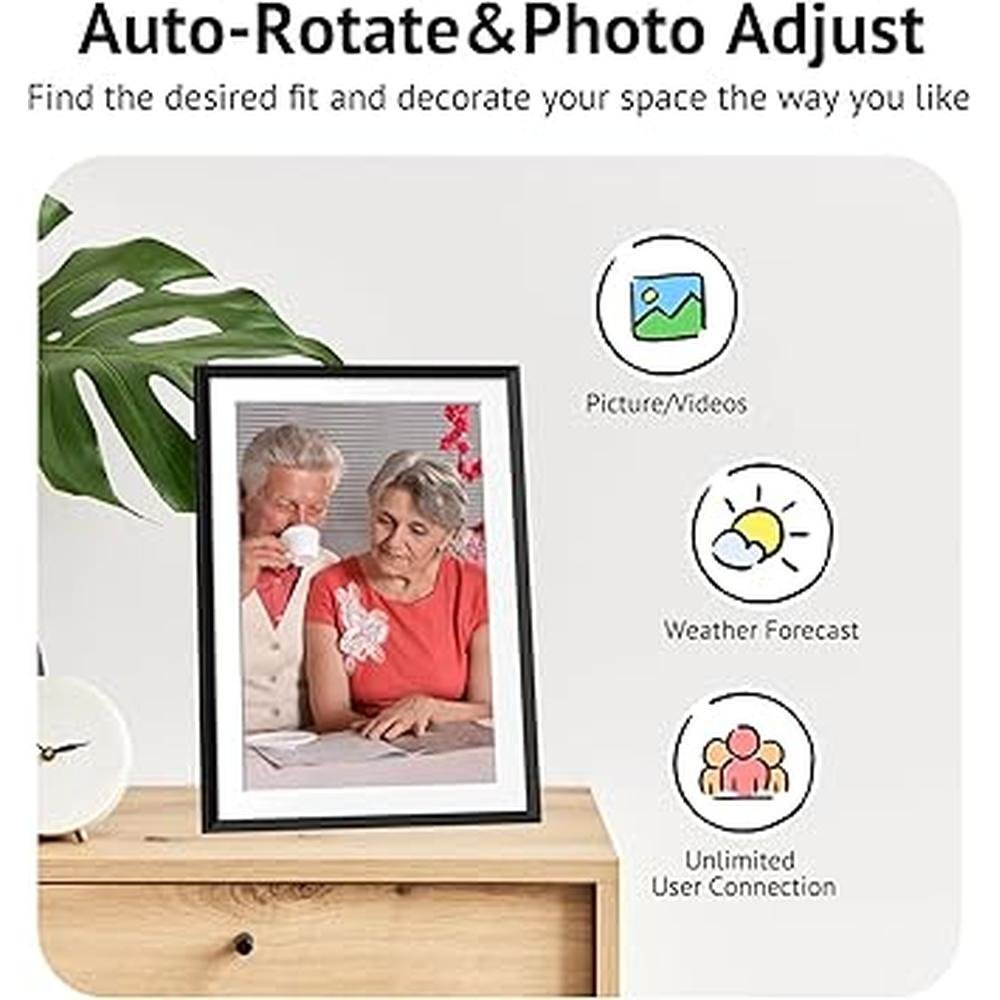 Digital Frame: Euphro 10.1 Inch 1280x800 IPS Touch Screen – Packaging