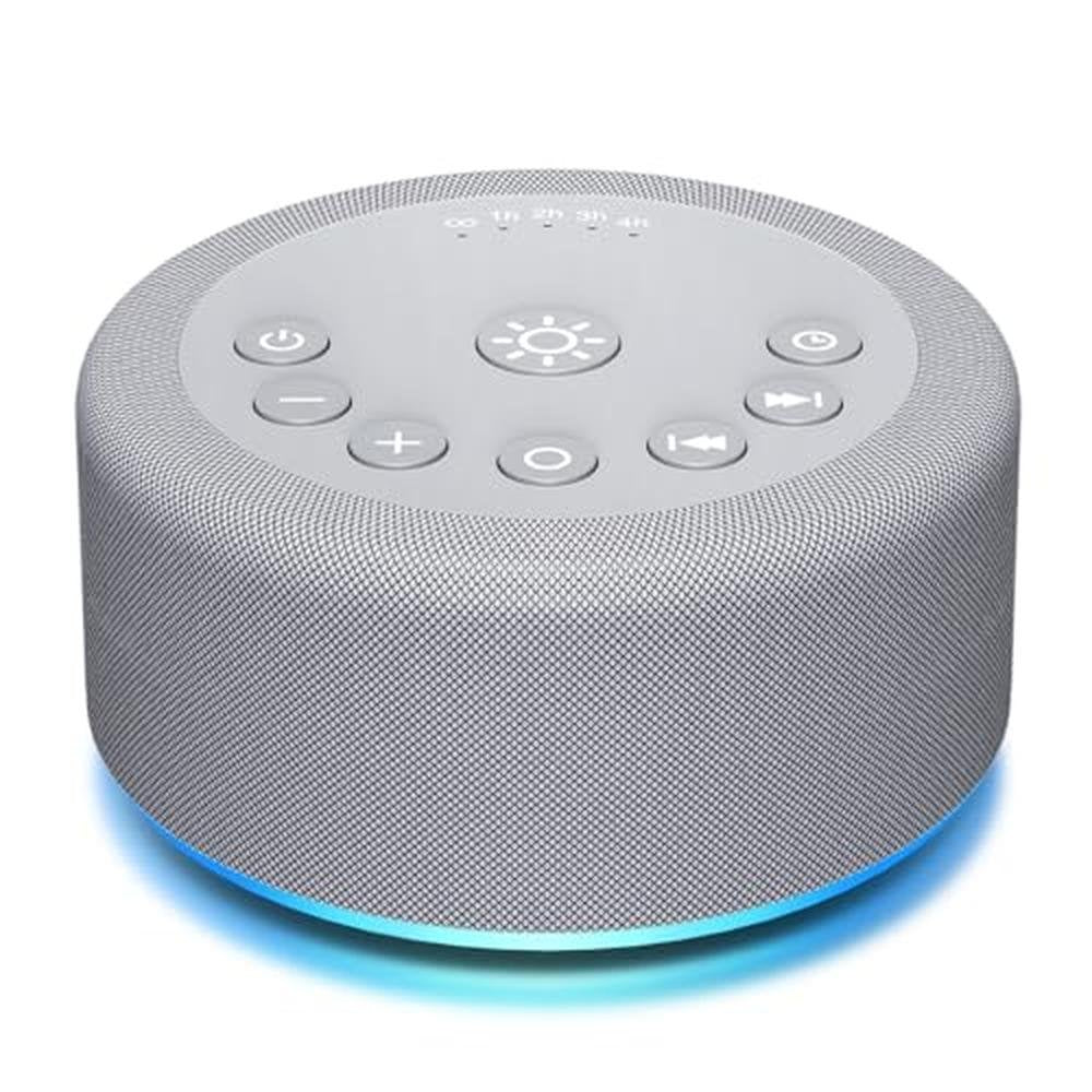 Sound Machine Night Light: Premium White Noise Brown Noise – Front View