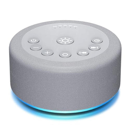 Sound Machine Night Light: Premium White Noise Brown Noise – Front View