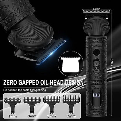 Trimmer Beard: Scttomon T-Blade Trimmer Electric Shaver – In Use