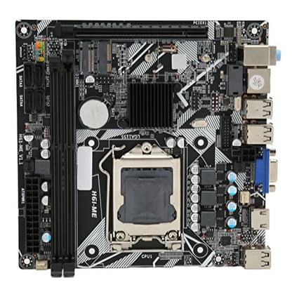 Motherboard LGA 1155: Mini ITX Desktop PC Motherboard – Front View