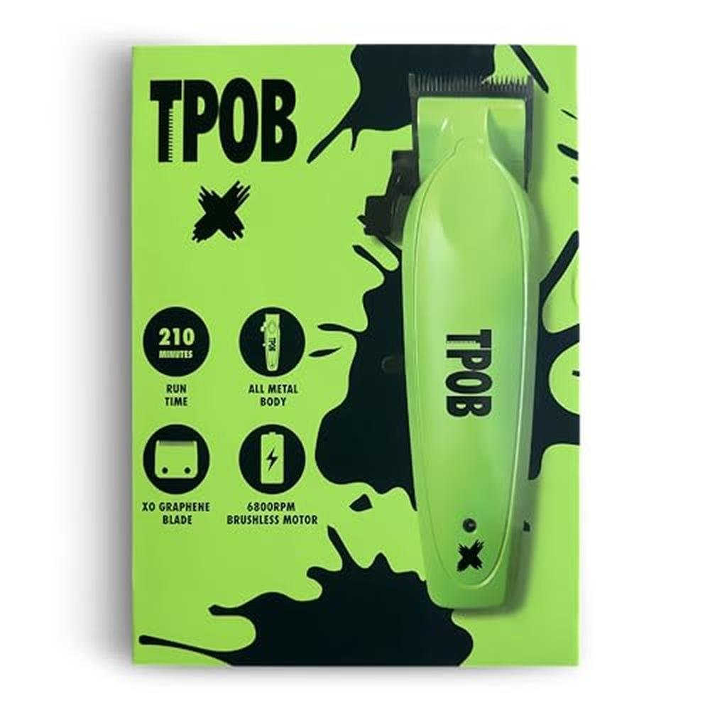 TPOB X Digital Brushless 6800rpm Metal Professional Hair – Close-up Detail