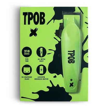 TPOB X Digital Brushless 6800rpm Metal Professional Hair – Close-up Detail