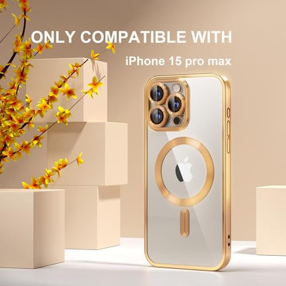 Misea Magnetic iPhone 15 Pro Max Case – Side View