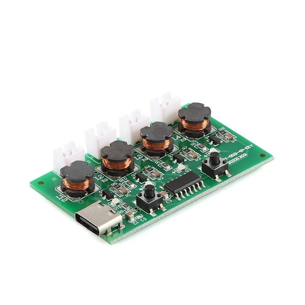 Four Spray Humidifier Module: EC Buying DC 5V DIY Control – Side View
