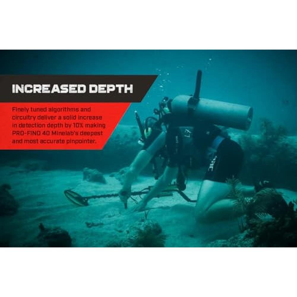 Minelab PRO-FIND 40 Waterproof Pinpointer Metal Detector – Packaging