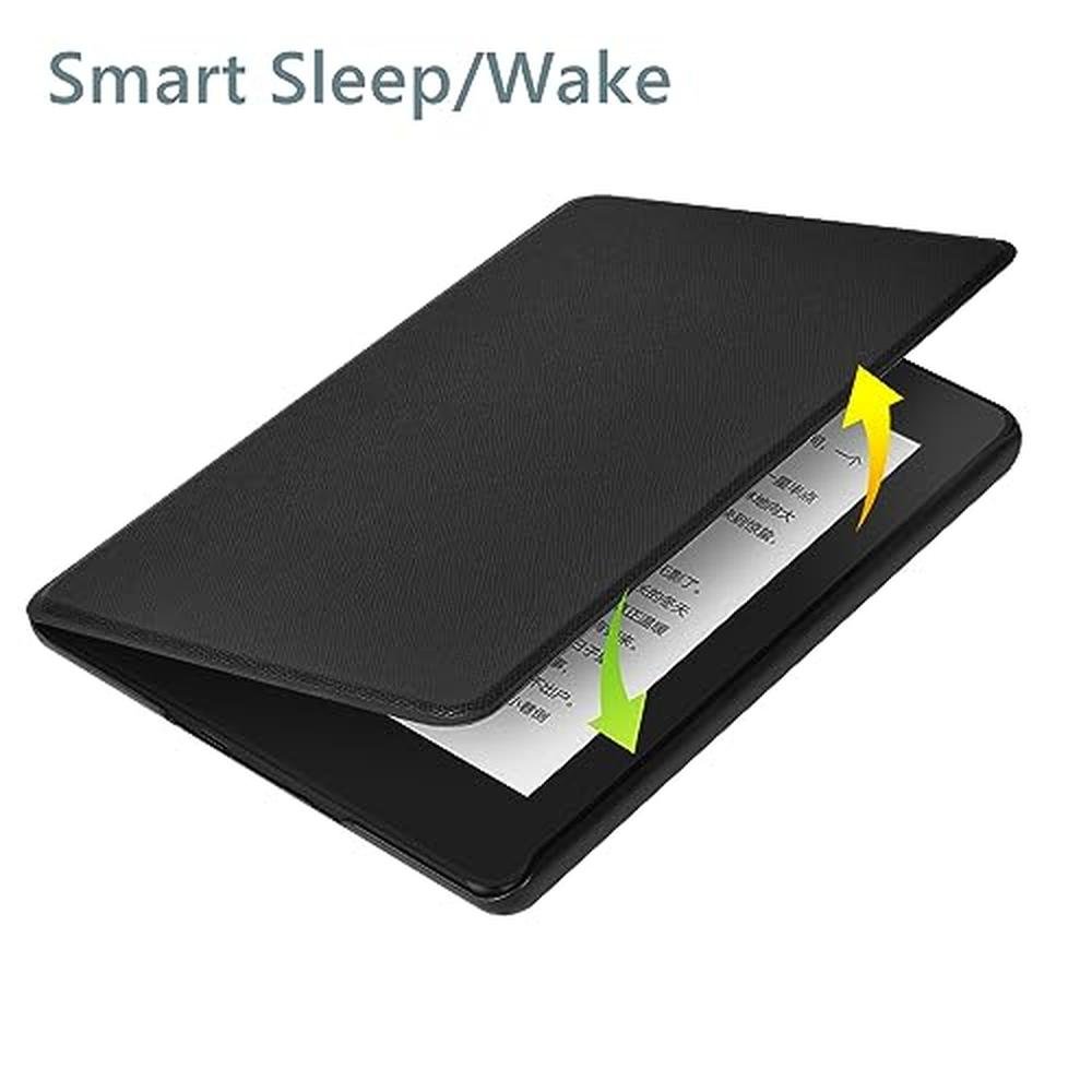 Kindle Cover: Zcooooool Kindle 2022 2024 6 Cover Smart – Side View
