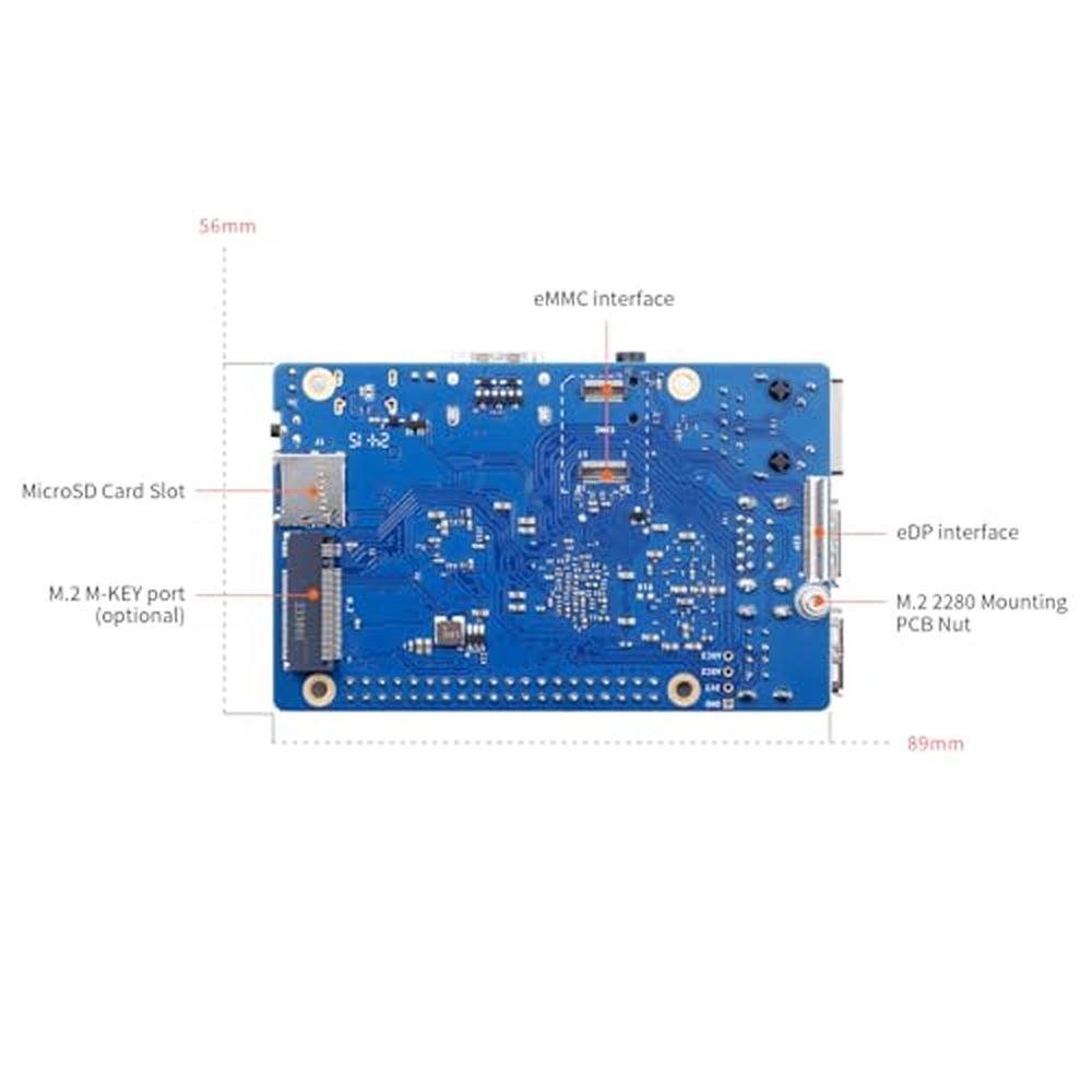 Orange Pi 3B 2G V2.1: RK3566 Quad Core 64-bit Single Board – In Use