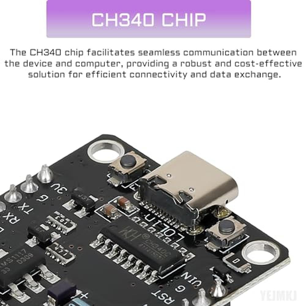 YEJMKJ 5pcs ESP8266 Serial Wireless Module – In Use
