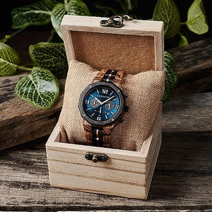 Men Watch: BOBO BIRD GT134 Wooden Watch – In Use