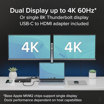 Thunderbolt Plugable: Plugable Thunderbolt 4 Dock TBT4-UDX1 – In Use