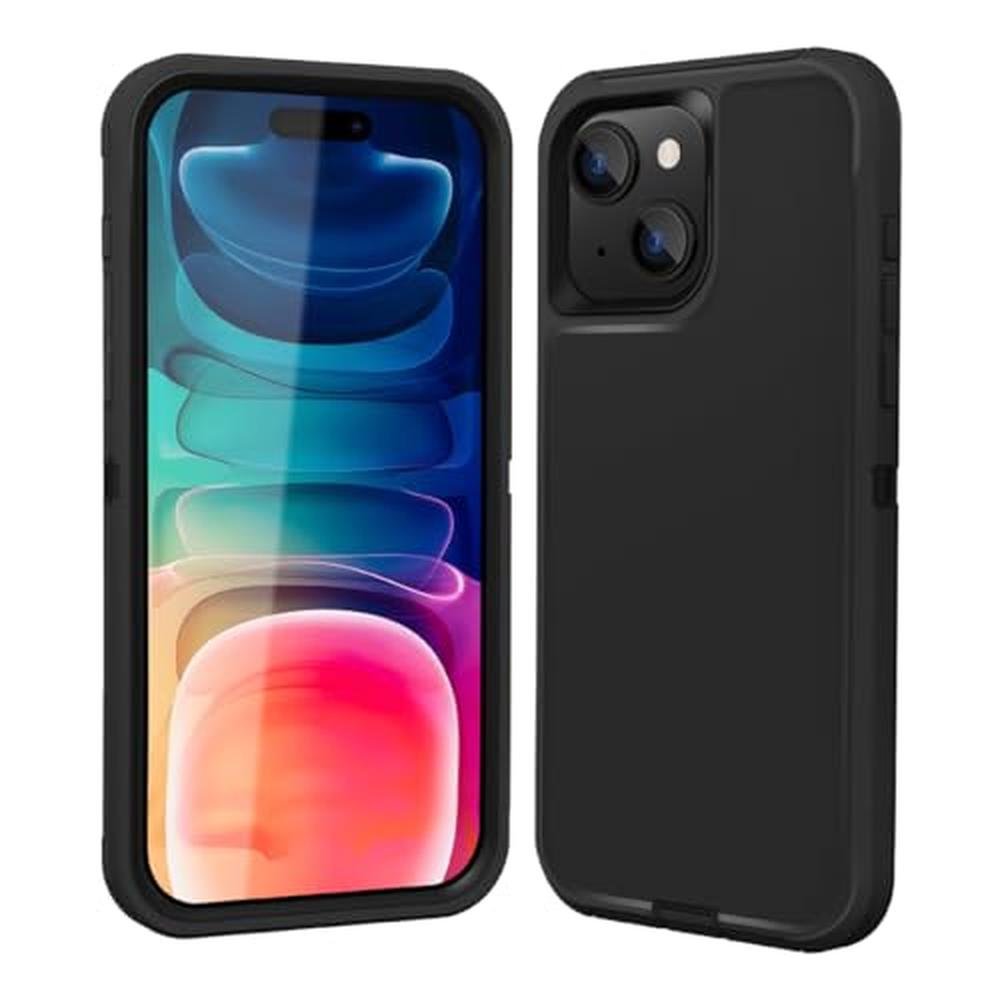 iPhone Plus Case: Sansunto iPhone 15 Plus & 14 Plus 3-in-1 – Front View