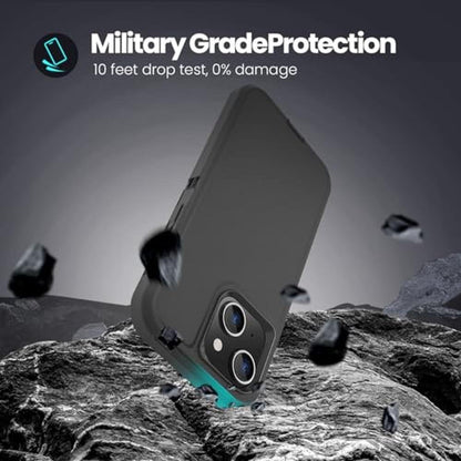 iPhone Plus Case: Sansunto iPhone 15 Plus & 14 Plus 3-in-1 – Close-up Detail