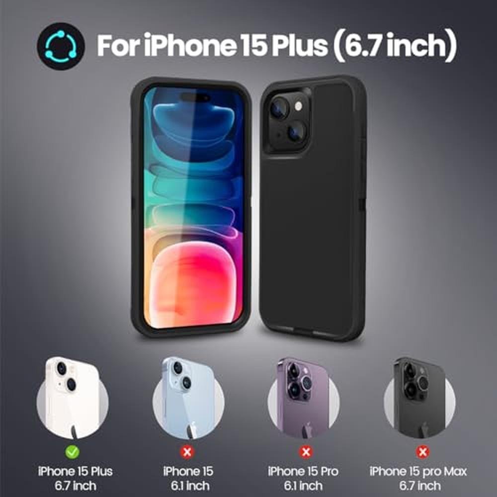 iPhone Plus Case: Sansunto iPhone 15 Plus & 14 Plus 3-in-1 – Packaging