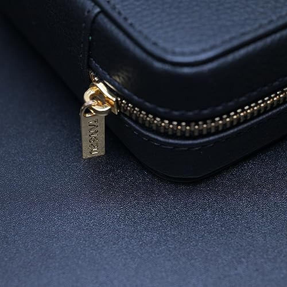 Case Linsoul: Linsoul TANGZU Leather Earphone Case – Side View