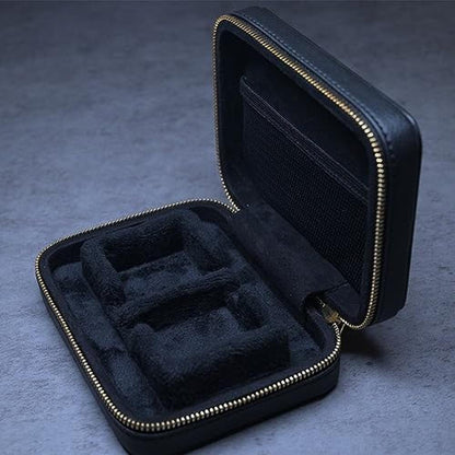Case Linsoul: Linsoul TANGZU Leather Earphone Case – Close-up Detail