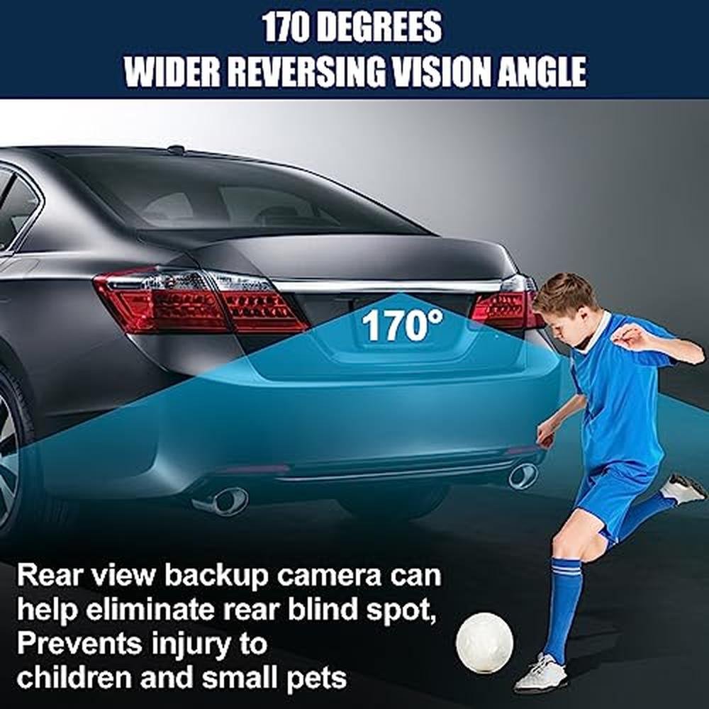 Rear Camera: B.ZSSY Back Up Rear View Camera for 2014-2017 – Side View