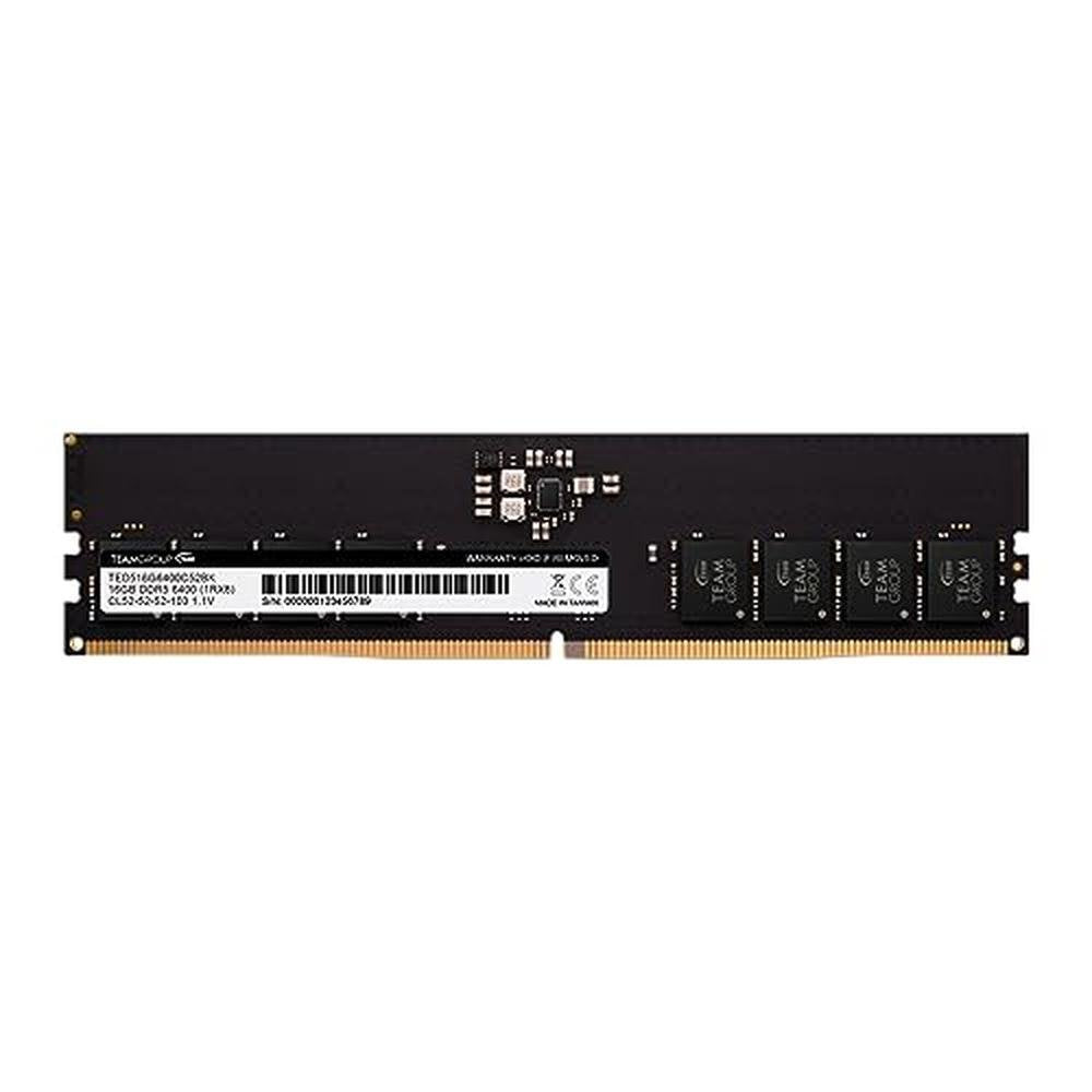 TEAMGROUP Elite DDR5 16GB 6400Mhz – Front View