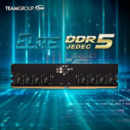 TEAMGROUP Elite DDR5 16GB 6400Mhz – Close-up Detail
