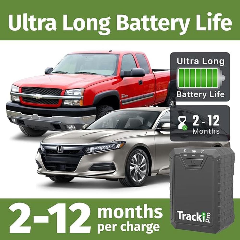 Tracker Tracki: Tracki Pro GPS Tracker for Vehicles USA – Side View