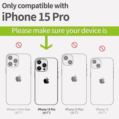 Carveit Case: Carveit Magnetic Wooden Case for iPhone 15 Pro – Close-up Detail