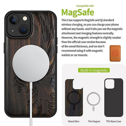 Carveit Case: Carveit Magnetic Wooden Case for iPhone 15 – Packaging