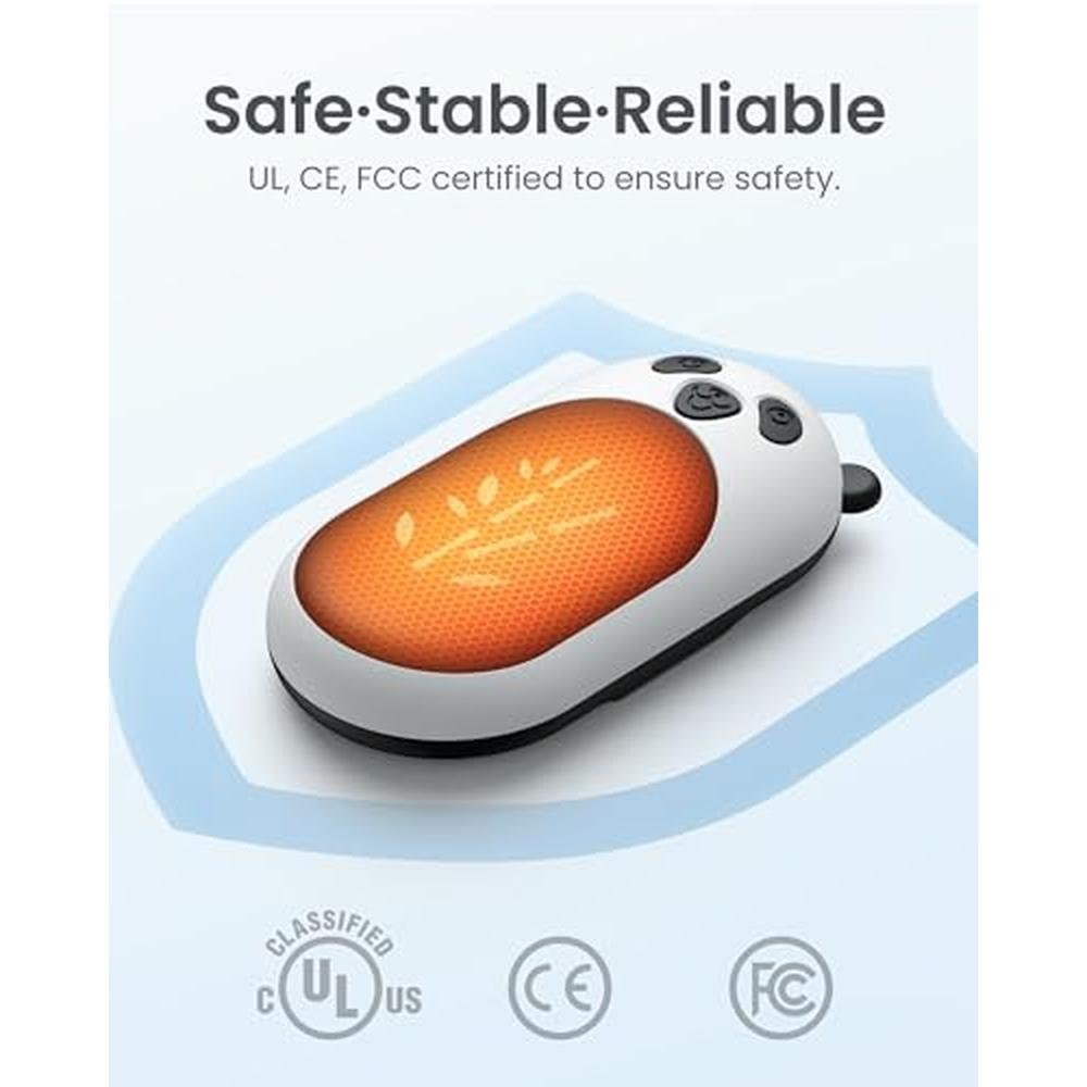 Hand Warmers: Rechargeable 2 Pack 6000mAh Electric Hand – Close-up Detail