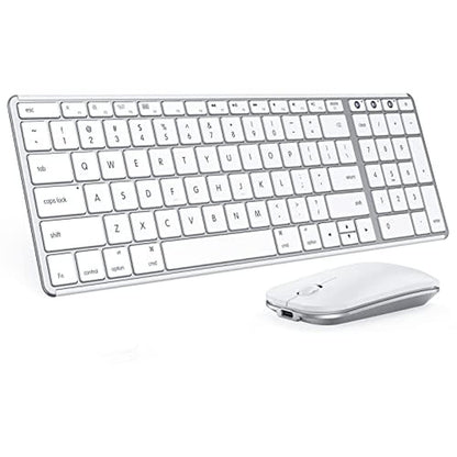 seenda Bluetooth Keyboard and Mouse for Mac – Front View