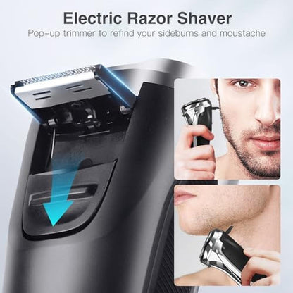 Men Electric Shaver: YIRISO Electric Razor Wet Dry Shaver – Close-up Detail