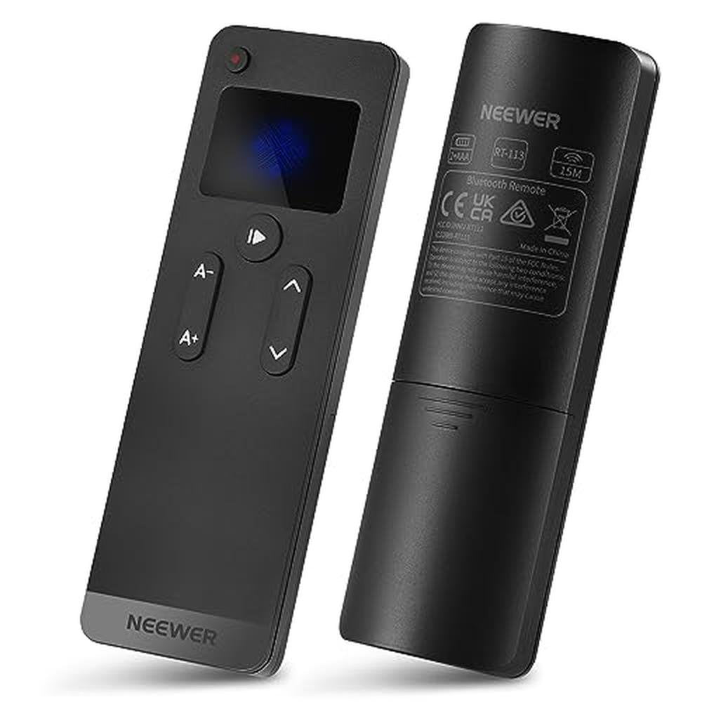 NEEWER RT113 Remote Control: NEEWER Teleprompter App – Front View